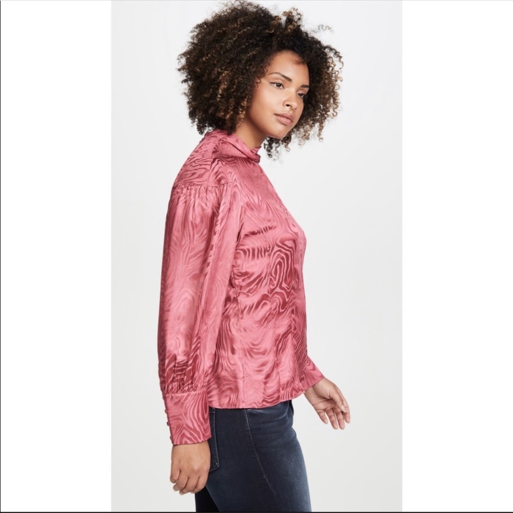 NWOT REBECCA TAYLOR SWIRL TOP